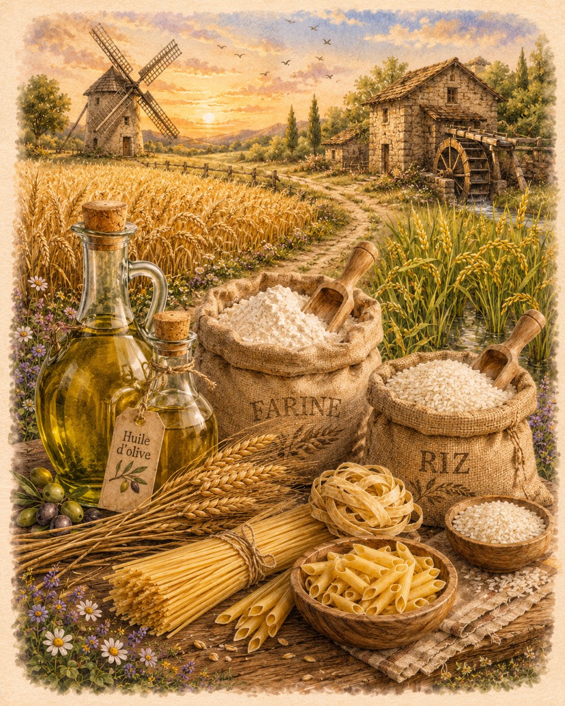 🌾🫒 NOS CÉRÉALIERS ET HUILIERS
