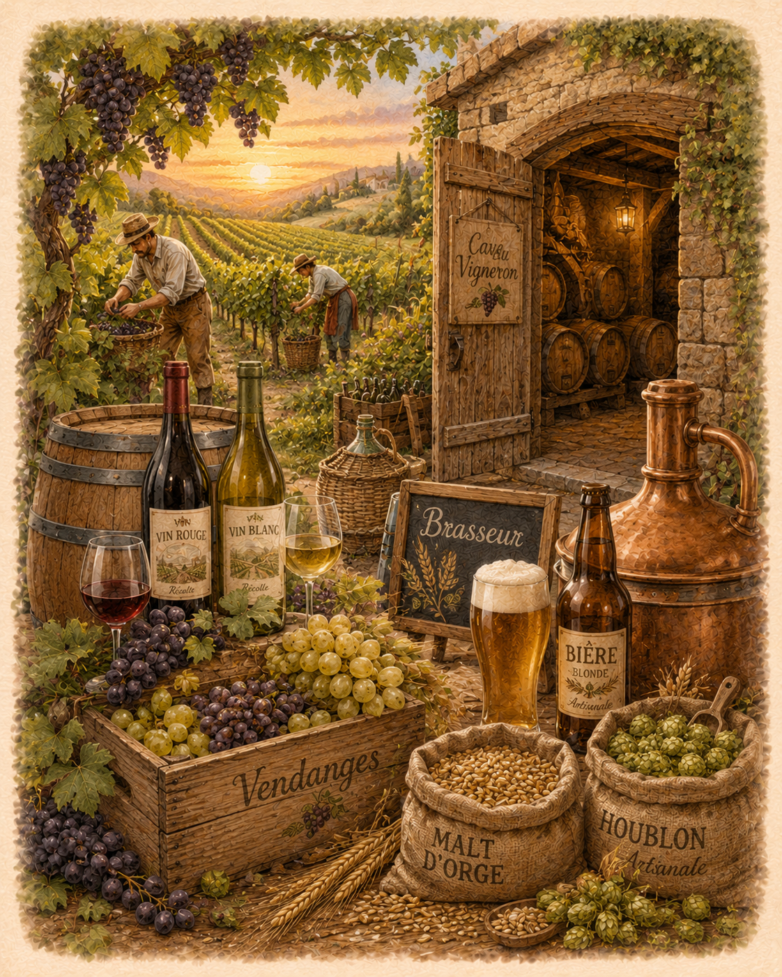 🍷🍺 NOS VIGNERONS & BRASSEURS