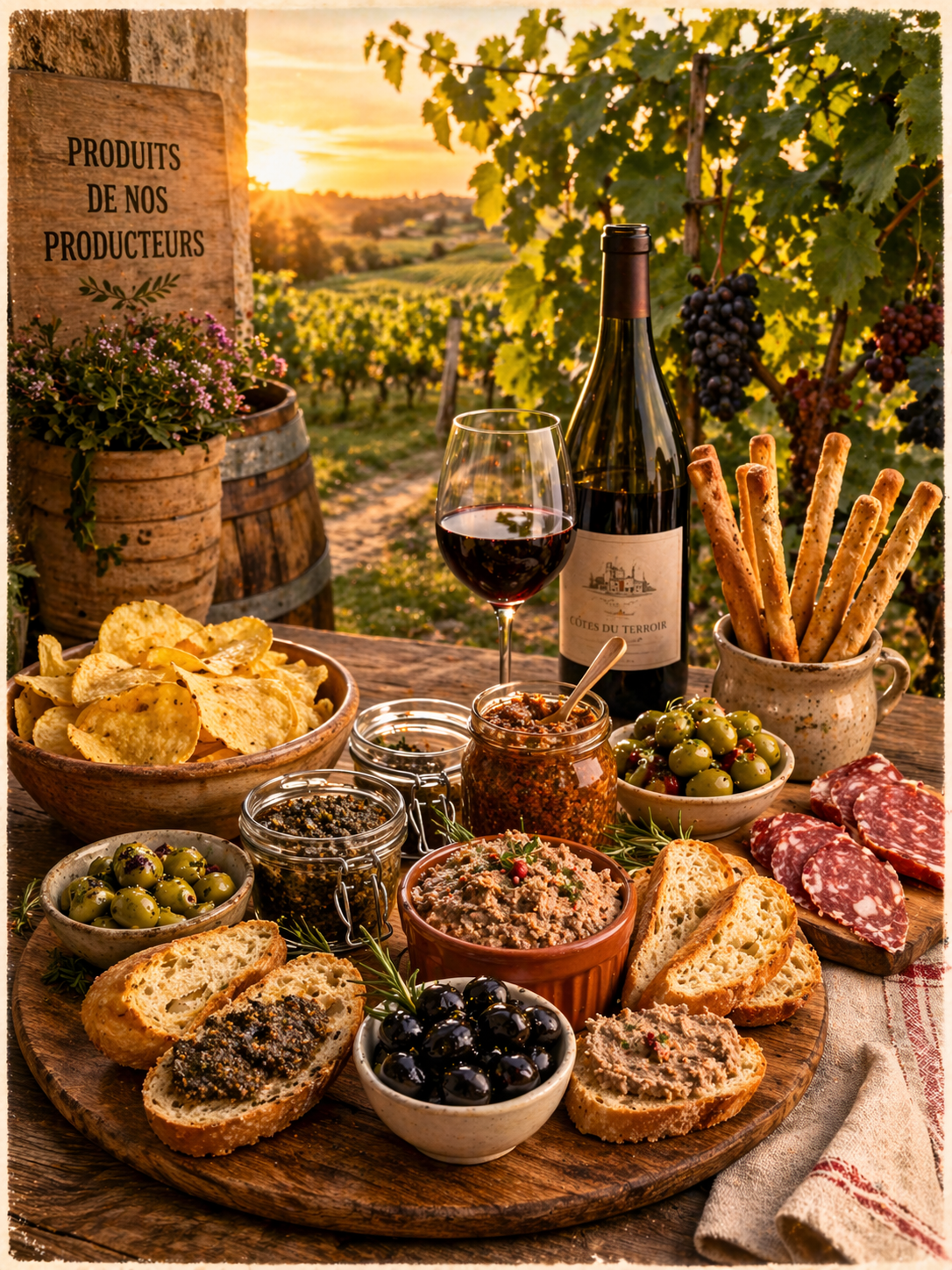 🫒🥨 LES DÉLICES DE L’APÉRO